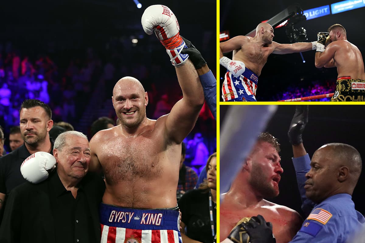 Как Тайсон Фьюри спел песню Aerosmith «I Don't Want to Miss a Thing» после победы над Томом Шварцем