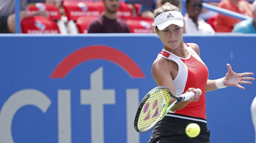 Россиянка Анна Калинская остановилась в шаге от финала теннисного турнира в Вашингтоне