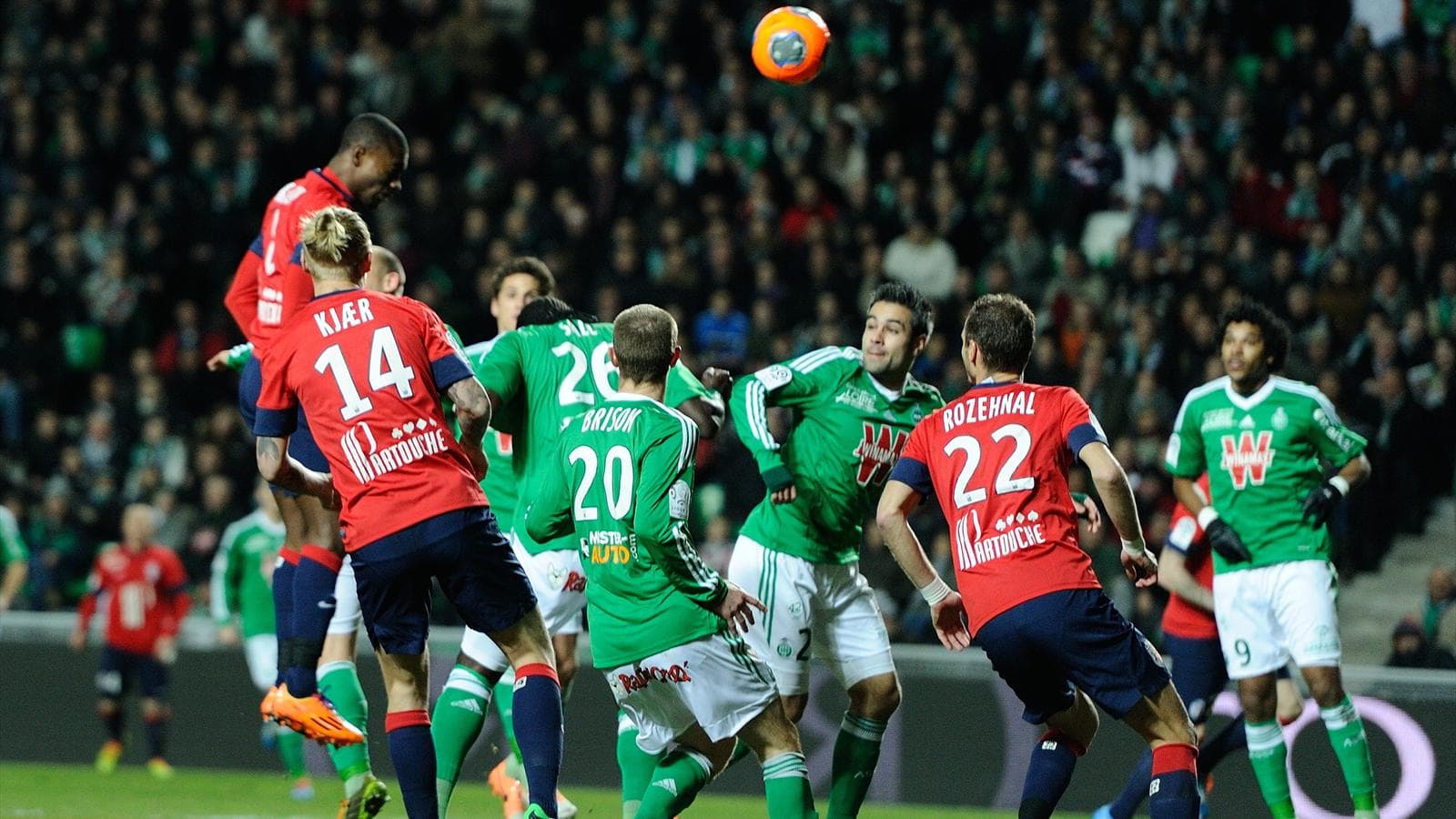 «Лилль» разгромил «Сент-Этьен» в матче третьего тура Лиги 1