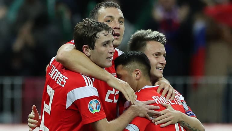 РФС показал кадры с матча Россия – Шотландия