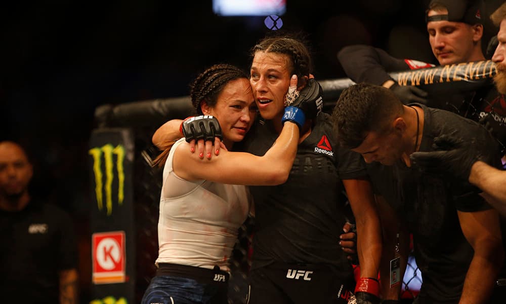 UFC 161: Йоанна Енджейчик победила Мишель Уотерсон и вызвала на бой чемпионку полусредней весовой категории