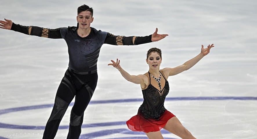 Мишина и Галлямов стали первыми в короткой программе на командном чемпионате мира