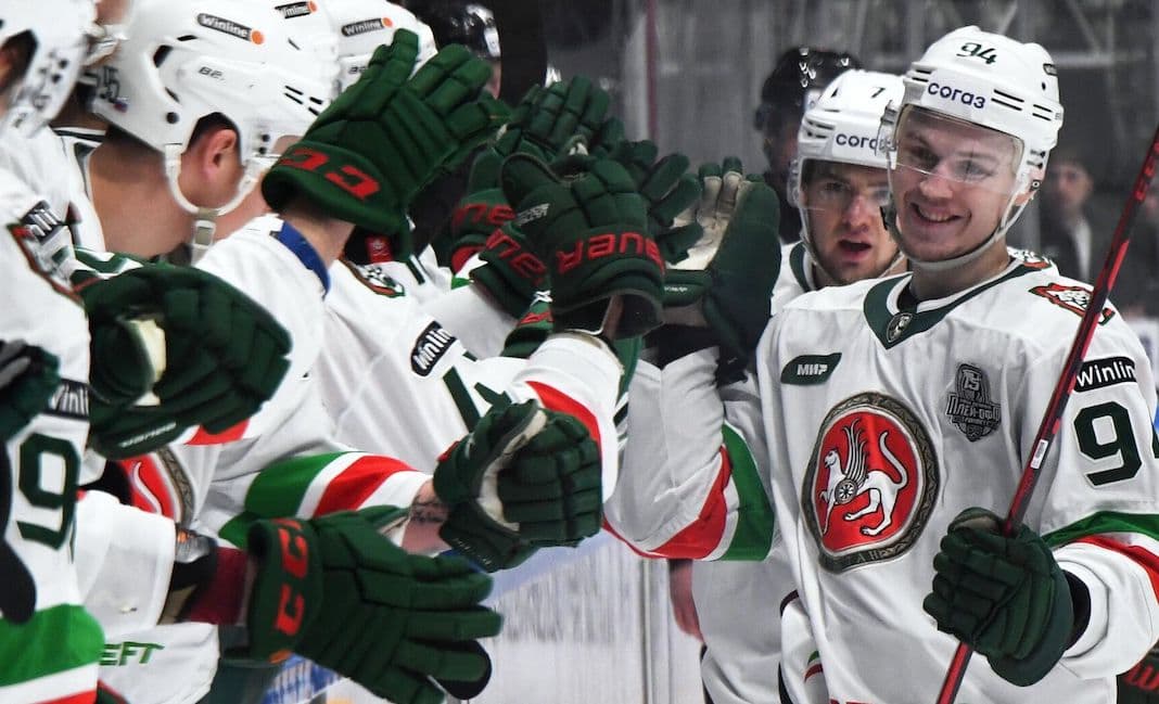 «Ак Барс» обыграл «Адмирал» в овертайме четвёртого матча полуфинала Восточной конференции