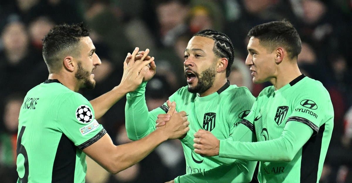 «Атлетико» окажется сильнее «Лацио» в шестом туре группового этапа Лиги чемпионов 13 декабря