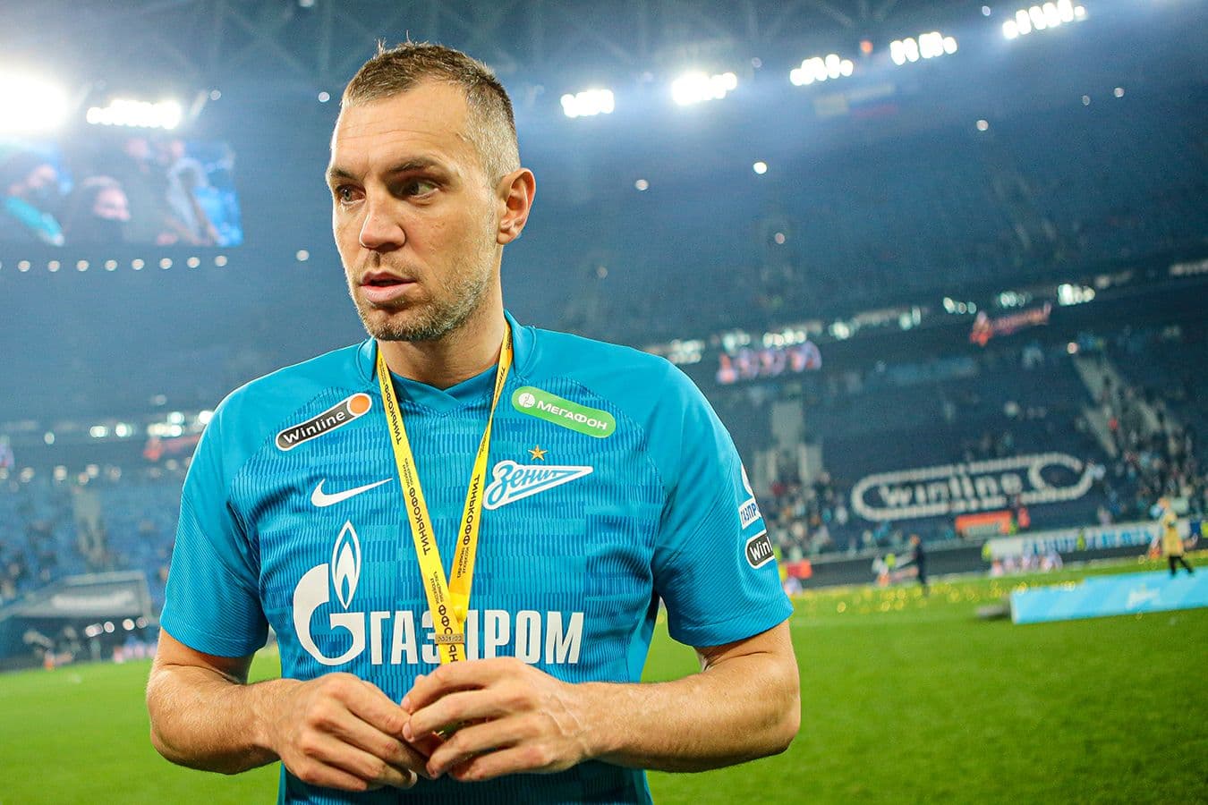 Артем Дзюба в составе «Зенита». Фото: Чемпионат