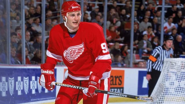 Сергей Федоров в составе «Детройта». Фото: НХЛ