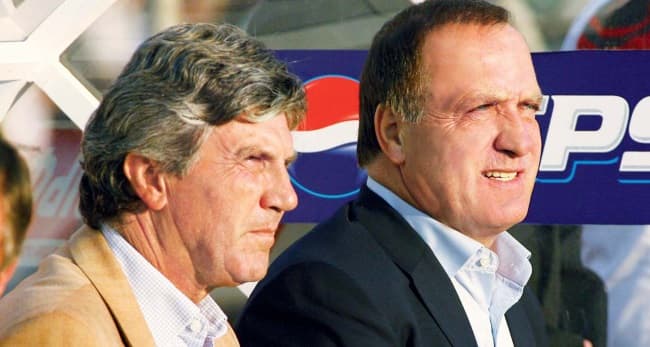 Кор Пот (слева) и Дик Адвокат. Фото: ФК «Зенит»