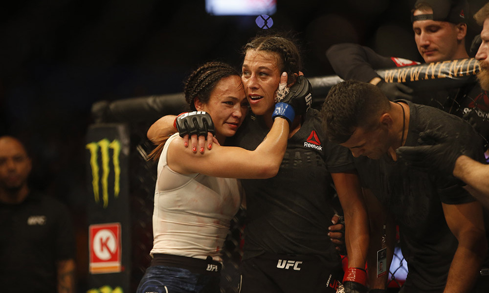 UFC 161: Йоанна Енджейчик победила Мишель Уотерсон и вызвала на бой чемпионку полусредней весовой категории